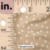 Ruler Scale for Boho Polka Dot (Sandy) by Indy Bloom Design